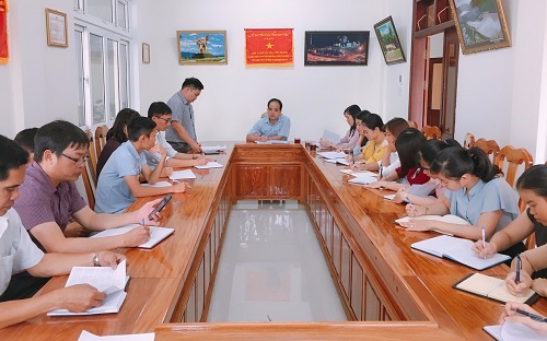 Hội nghị tuyên truyền, quán triệt các văn bản, tài liệu của Đảng, của cấp trên tại Quỹ Bảo vệ và Phát triển rừng tỉnh tháng 11 – 2019